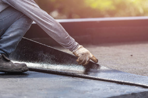 Professional Basement Waterproofing technician working in Innsbrook, VA